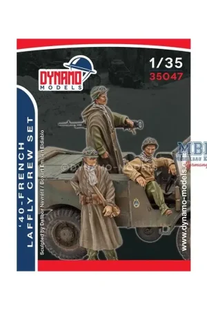 Lage Kosten ’40 – French Laffly Crew Set Figuren