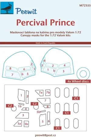 Lage Kosten Percival P.50 Sea Prince C.1 (designed to be used with Valom kits) [Mk.3] Accessoire