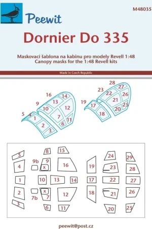 Dornier Do-335 'Pfeil' (A1 & A12) (designed to be used with Revell kits) Accessoire Dagaanbieding