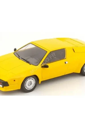 Lamborghini jalpa 3500 removable roof 1982 yellow Miniatuur Gratis Retour