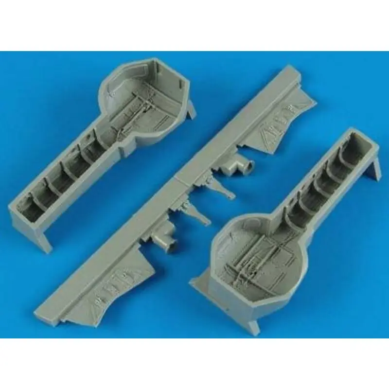 a6m5 zero wheel bay for model kits from tamiya 1/32 Accessoire Populair