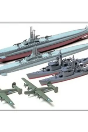 Koopje US Gato Class Submarine 1:700 Schaalmodel