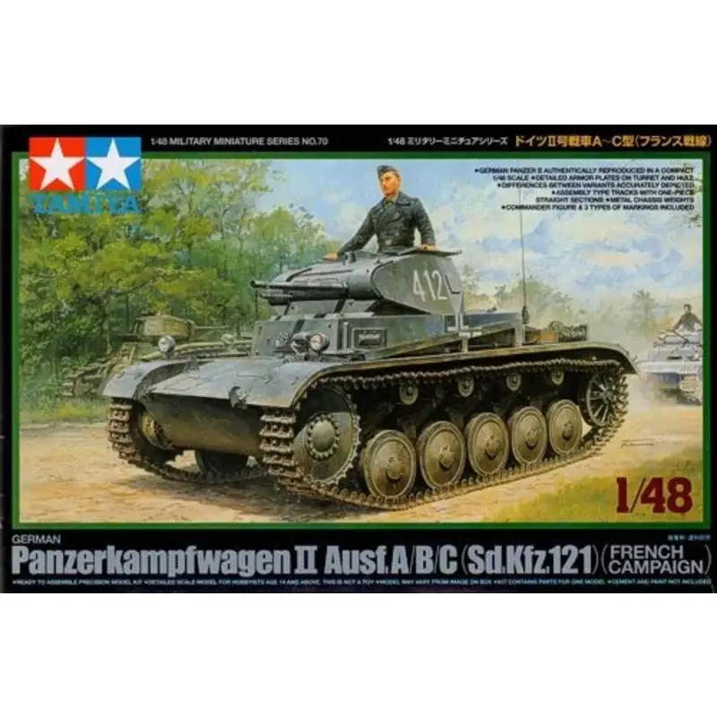 Lage Prijs German Panzerkampfwagen II Ausf.A/B/C (Sd.Kfz.121) French Campaign Schaalmodel