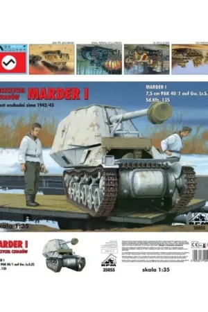 Goedkoop Marder I - East front winter 1942/43 7.5cm Pak 40/1 auf Gw. Lr.S. (f) Sd.Kfz.135 German Tank Destroyer