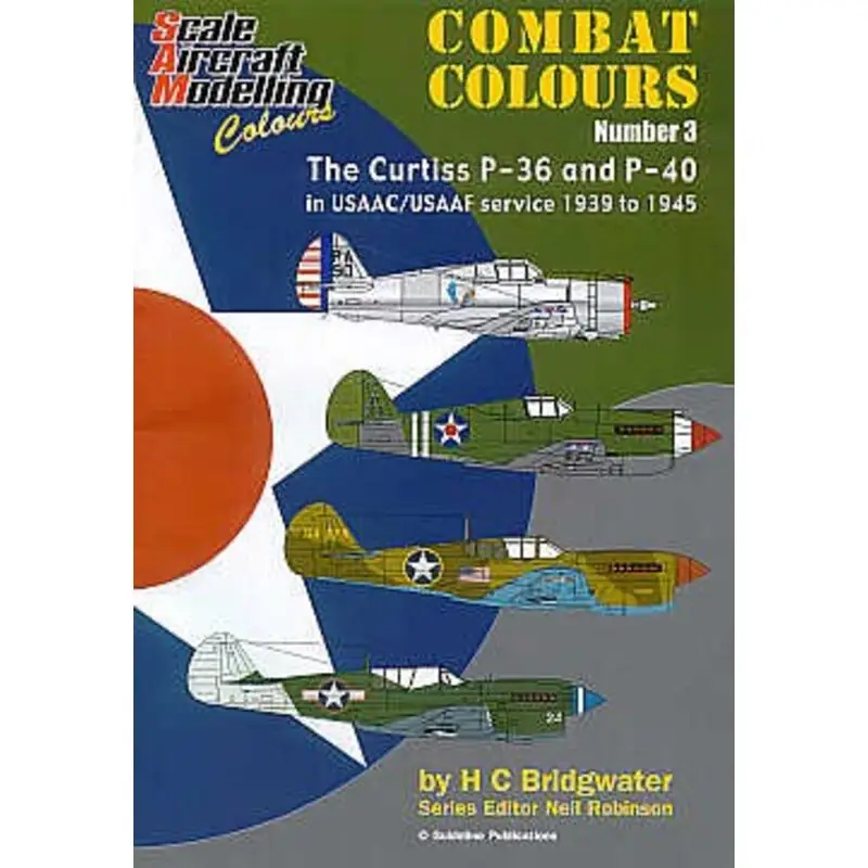 Boek Curtiss P-36 Hawk and Curtiss P-40 in USAAC/USAAF service 1939-45 Combat Colours Number 3. Nieuw