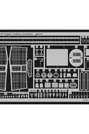 Bell AH-1W Super Cobra exterior (designed to be used with model kits from Academy and MRC) Direct Beschikbaar