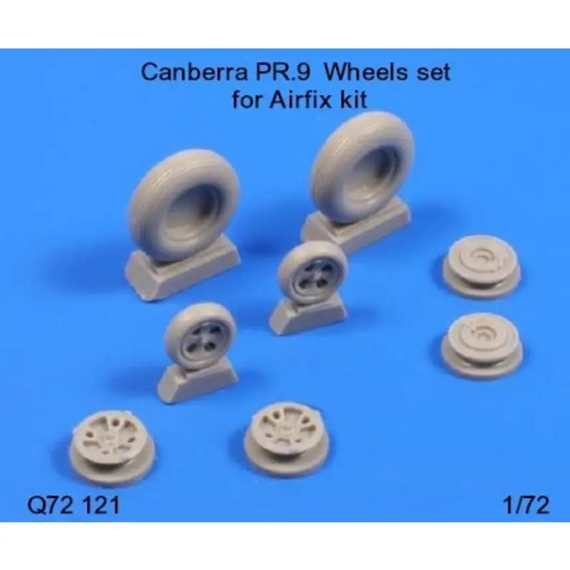 BAC/EE Canberra PR.9 wheels set (designed to be used with model kits from Airfix) Wiel Beste Prijs