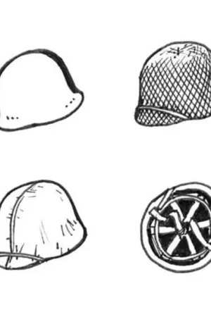 Betaalbaar US WWII Helmets (6 pcs)