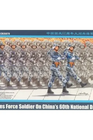 PLA Marines Force Soldier on 60th National Day Parade Figuren Alleen Vandaag