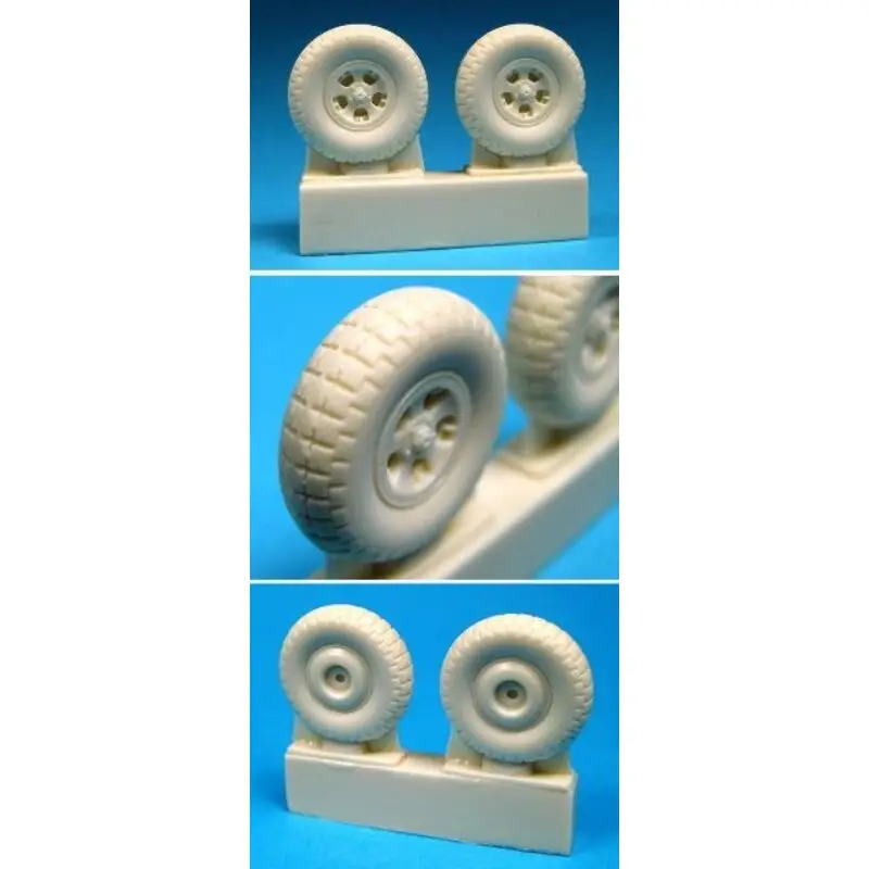 Supermarine Spitfire Mk.V Z-Block 5-Slot Main wheels (designed to be used with model kits from Hasegawa and Hobby Boss) This tre Bestseller