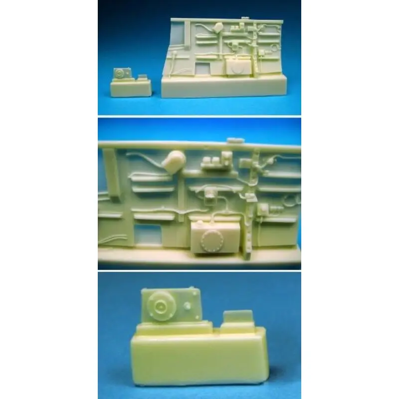 Supermarine Spitfire Starboard Cockpit Sidewall (designed to be used with model kits from Tamiya) Designed to replace the kit lo Aanbieding