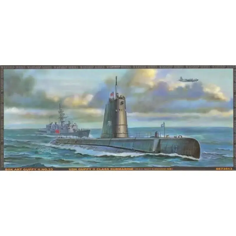 Seizoensaanbieding Guppy II US Navy Submarine Schaalmodel