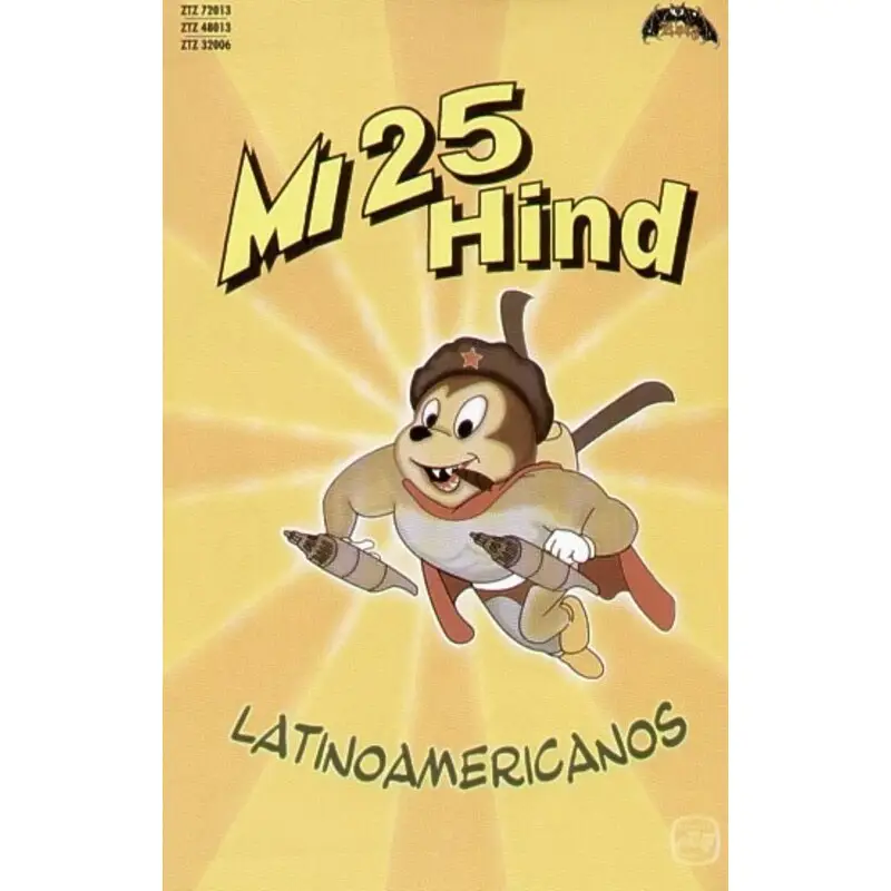 Sticker Mil Mi-25 Hind Latin America (4) Nicaragua Air Force Fuerza Aerea Sandinista Cuba Peru with shark mouth. Speciale Aanbieding
