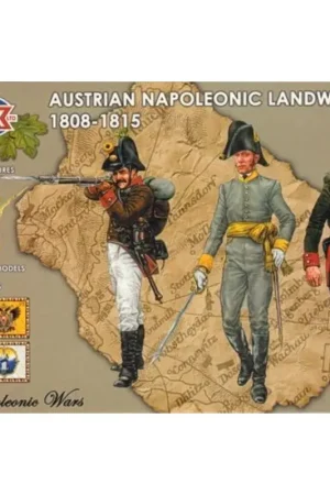 Alleen Vandaag Austrian Napoleonic Landwehr Figuren