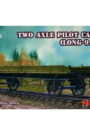 Two axle flat bed railway truck Schaalmodel Alleen Vandaag