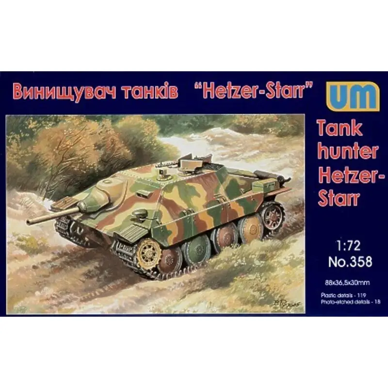 Hetzer-STARR tank hunter Schaalmodel Goedkoop