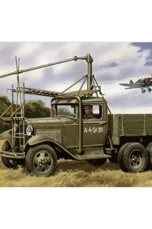 Koop Vandaag Airfield starter AS-2 on GAZ AAA chassis Schaalmodel