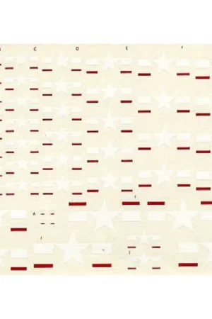 Sticker US. National Insignia. US Navy style white star and bar for use on Overall sea blue aircraft. with optional post war red Exclusieve Aanbieding