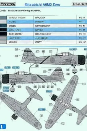 Koopje Sticker Mitsubishi A6M2 Zero (3) 103 Tainan Kokutai Bali 1942 A1-101 Pearl Harbour 170 Konoike Kokutai
