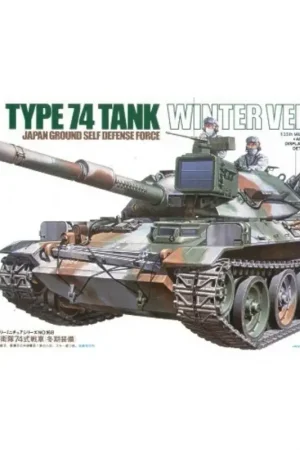 Alleen Vandaag Type 74 Winter Scheme JGSDF Schaalmodel
