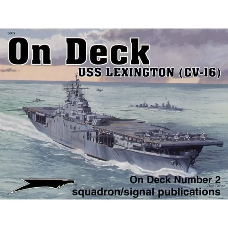 Korting Boek USS Lexington (CV-16) (Walk Around Series)