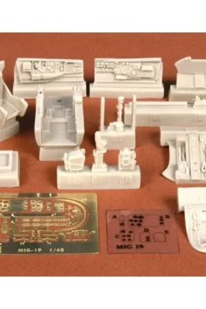 Alleen Vandaag Mikoyan MiG-19PM cockpit set (toebehoren voor modelbouwsets van Trumpeter) Accessoire