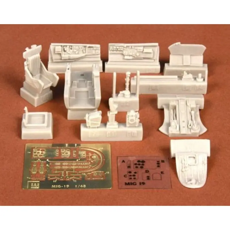 Alleen Vandaag Mikoyan MiG-19PM cockpit set (toebehoren voor modelbouwsets van Trumpeter) Accessoire