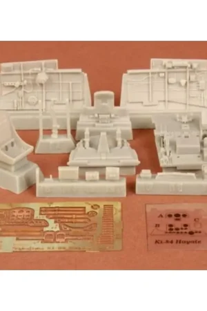 Seizoensaanbieding Nakajima Ki-84 cockpit set (toebehoren voor modelbouwsets van Hasegawa) Accessoire