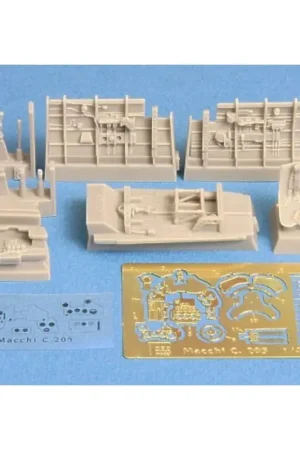 Macchi C.205 Veltro cockpit set (toebehoren voor modelbouwsets van Hasegawa) Accessoire Nu Kopen