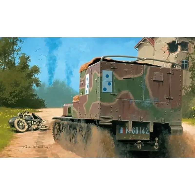 Actieprijs Tracteur blinde Lorraine 38L VBCP (France - 1940) Schaalmodel
