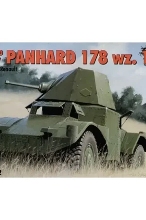 Bestel Nu Armoured car AMD Panhard wz 1940 with Renault turret Schaalmodel