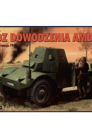 Lage Kosten Command Radio vehicle on AMD35 chassis Schaalmodel