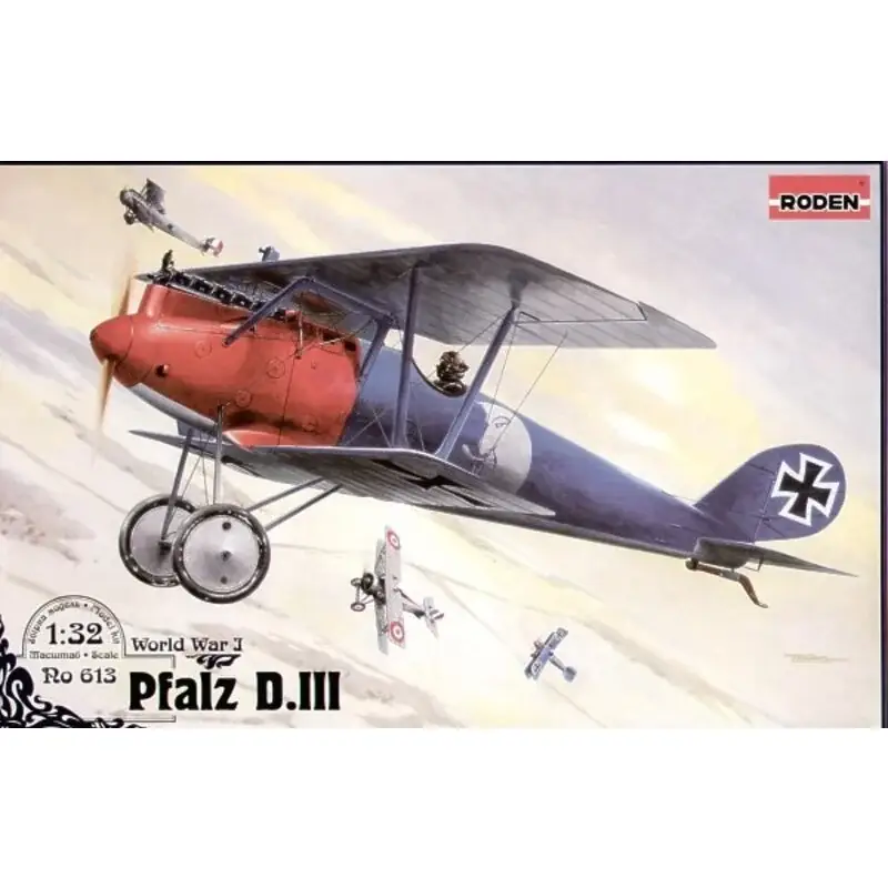 Beperkte Voorraad Pfalz D.III Schaalmodel