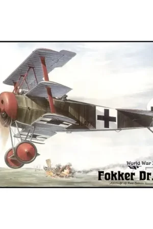 Betaalbaar Fokker Dr.I Triplane Schaalmodel