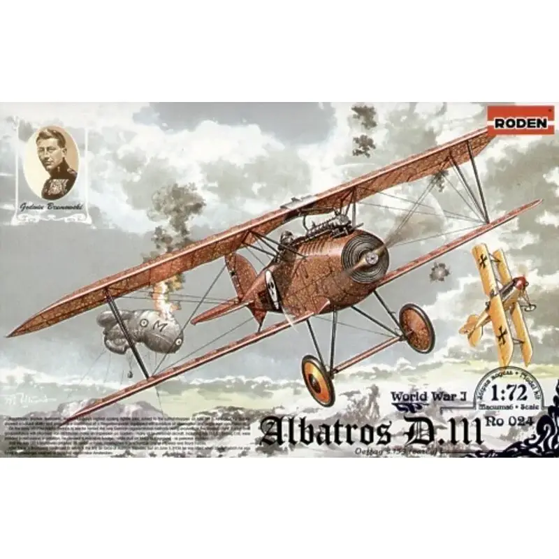 Albatros D.III Oeffag s.153 (early) Schaalmodel Lage Kosten