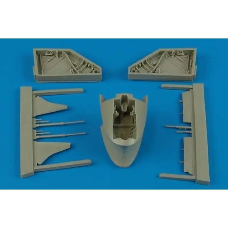 Favoriet Mikoyan MiG-17F fresco C wheel bay (toebehoren voor modelbouwsets van Hobby Boss) Accessoire