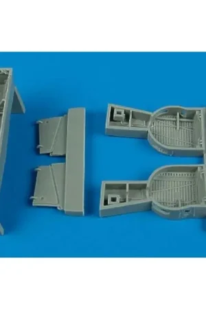 Bell P-39 Airacobra wheel bays (toebehoren voor modelbouwsets van Hasegawa) Accessoire Populair