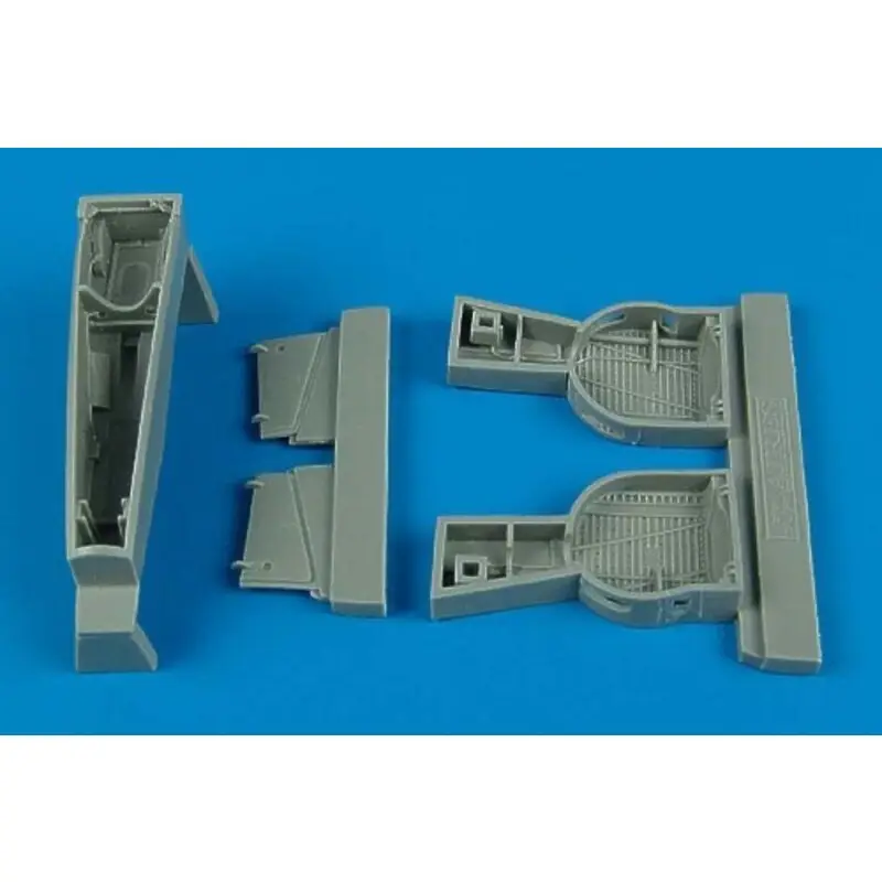 Bell P-39 Airacobra wheel bays (toebehoren voor modelbouwsets van Hasegawa) Accessoire Populair