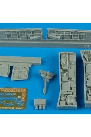 Vought A-7D Corsair II electronic bay (designed to be used Hasegawa) Accessoire Snelle Levering