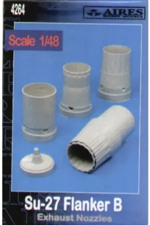 Bestseller Sukhoi Su-27 Flanker B exhaust nozzles (toebehoren voor modelbouwsets van Academy)