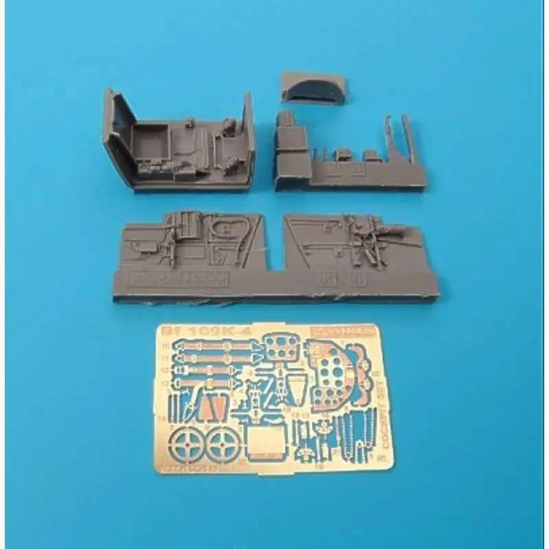 Aanbieding Messerschmitt Bf 109K cockpit set (new tool replaces AIRES 4855) (toebehoren voor modelbouwsets van Hasegawa)