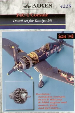Vought F4U-1 Corsair details (toebehoren voor modelbouwsets van Tamiya) Accessoire Favoriet