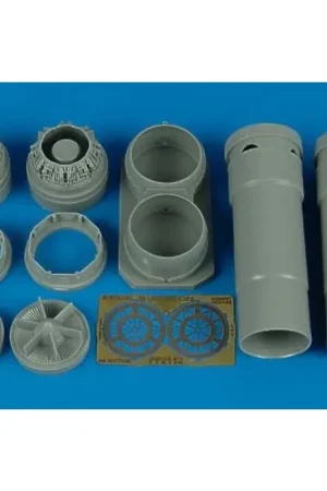 BAC/EE Lightning F.2/BAC/EE Lightning F.6 exhaust nozzles (toebehoren voor modelbouwsets van Trumpeter) Speciale Aanbieding