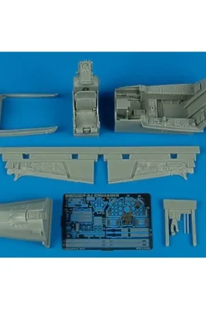 Vought F-8J Crusader cockpit set (toebehoren voor modelbouwsets van Trumpeter) Accessoire Direct Beschikbaar