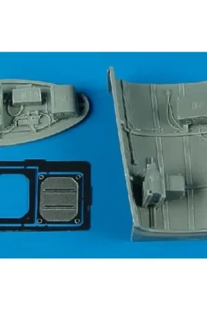 Actieprijs Messerschmitt Bf 109G radio equipment late version (toebehoren voor modelbouwsets van Hasegawa)