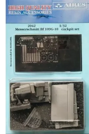 Actieprijs Messerschmitt Bf 109G-10 cockpit set (toebehoren voor modelbouwsets van Hasegawa)