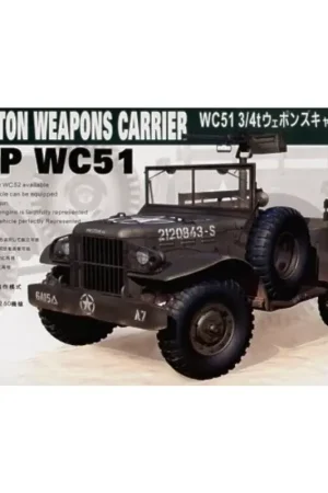 US 3/4ton Weapons Carrier WC51 (ex Skybow) Schaalmodel Favoriet
