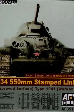 Aanbieding T-34 550mm Workable Track Links Rupsbanden