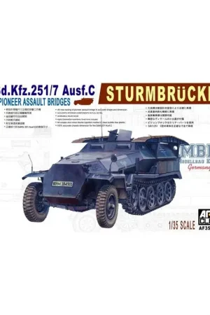 Alleen Vandaag Sd.Kfz.251/7 Ausf.C Sturmbrucke Assault Bridg Schaalmodel