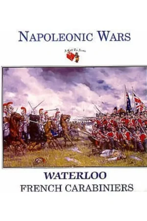 Waterloo French Carabiniers 4 figures on horseback Figuren Veilige Betaling